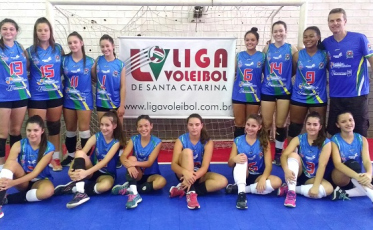 Forquilhinha sedia etapa do Estadual de Vôlei Mirim