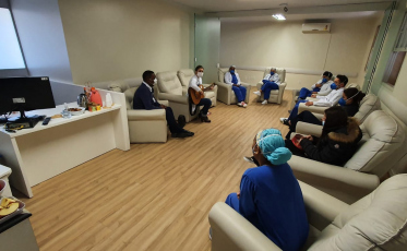 Covid-19: iniciativa do HSJosé garante atenção especial aos colaboradores