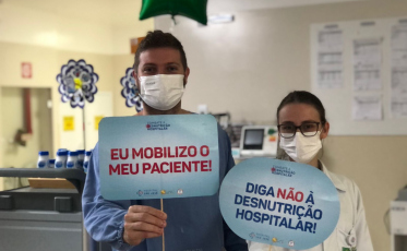HSJosé participa da campanha nacional contra a desnutrição hospitalar