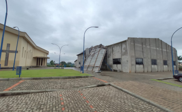 Grupo RAC apoia a reconstrução do salão de festas na comunidade de Ponta do Mato