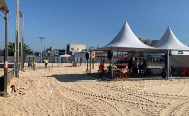 Começa a festa no Mundial Rincão de Beach Tennis Unimed