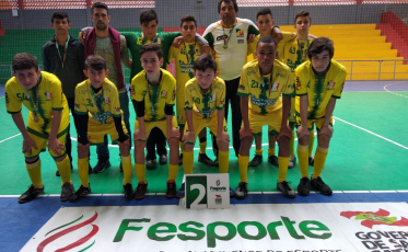 Futsal de Maracajá é vice-campeão dos Jesc