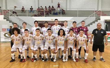 Futsal masculino de Criciúma em quadra pelo Estadual
