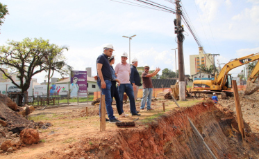 Comissão de Obras realiza visita no binário do São Luiz