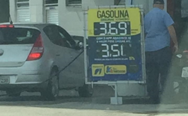 Em Tubarão, gasolina até 30 centavos mais barata