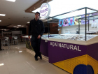 Novo quiosque no Della traz gelato, açaí e fondue