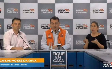 Santa Catarina com 109 casos de coronavírus
