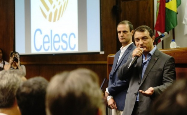 Governador faz visita à Celesc e reforça metas