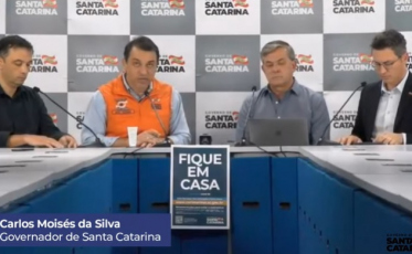 Governador atualiza: 40 casos de coronavírus em SC (AO VIVO)