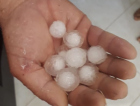 Defesa Civil reconhece surpresa com o granizo (VÍDEOS)