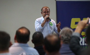 Em Criciúma, Merísio não revela nome de secretário do Sul