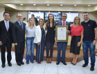 Curso de Direito da Unesc recebe homenagem