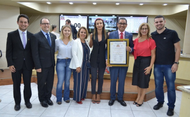 Curso de Direito da Unesc recebe homenagem