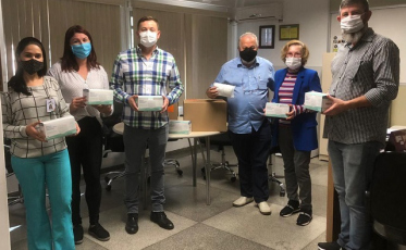 Grupo Giassi.com repassa 35 mil máscaras ao São Donato