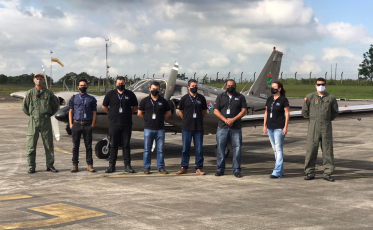 IMA realiza fiscalização aérea na região carbonífera