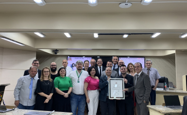 Curso de Administração da UniSatc recebe Moção de Aplausos 