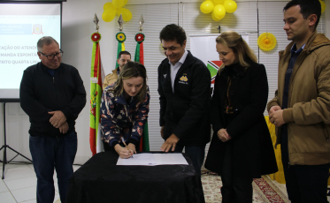 Assinada ordem de serviço para implantação de Raio-X na UBS Quarta Linha