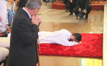 Diocese de Criciúma celebra ordenação de Padre Maurício 