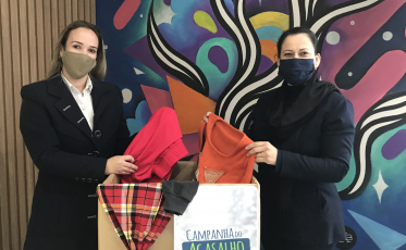 Campanha quer “abraçar” e aquecer quem precisa