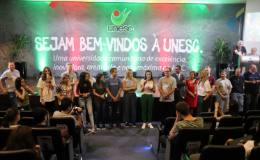 Volta às aulas na Unesc é marcada por evento de recepção