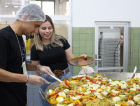 Evento de acadêmicos da Unesc encerra com almoço beneficente