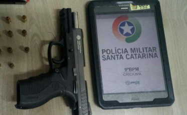 Homem é preso com porte ilegal de arma