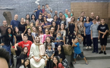 Apresentação de Páscoa na Assembleia de Deus