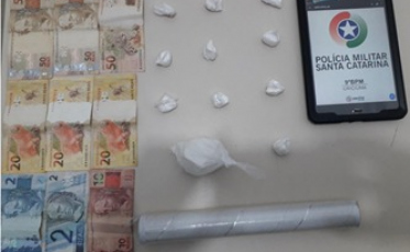 Traficante é preso em Criciúma