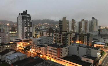 Novo ciclone chegando. Menos intenso que o da semana passada