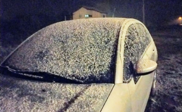 A neve chegou na Serra catarinense (VÍDEO)