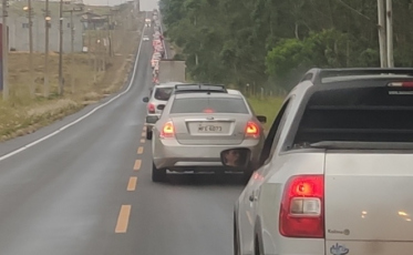 Filas na hora de voltar para casa