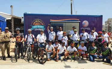 O objetivo agora é um passeio ciclístico com 1.000 participantes (FOTOS)