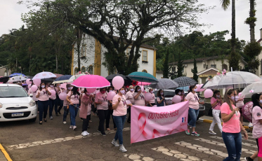 Nova Veneza realiza caminhada do Outubro Rosa