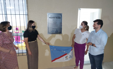 Governo de Içara entrega creche reformada para o bairro Cristo Rei