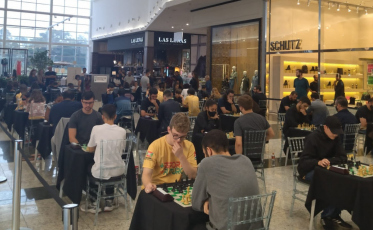 Oitenta atletas confirmam presença na 2ª etapa do Torneio de Xadrez no Nações Shopping