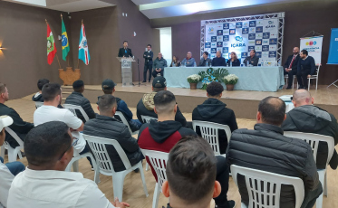 Governo de Içara, Senai e Librelato formam 19 soldadores