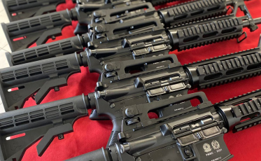 Doze novos fuzis são entregues ao 6º Comando Regional de Polícia Militar 