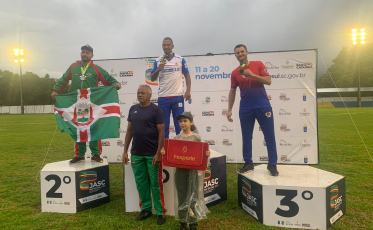 Atleta de Nova Veneza conquista medalha de bronze nos Jogos Abertos  