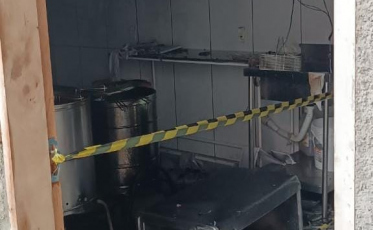 Incêndio atinge restaurante em Cocal do Sul