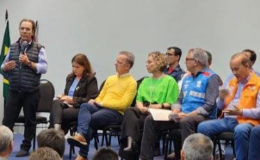 SC: ministro reforça compromisso do governo Lula na recuperação das cidades atingidas pelas cheias