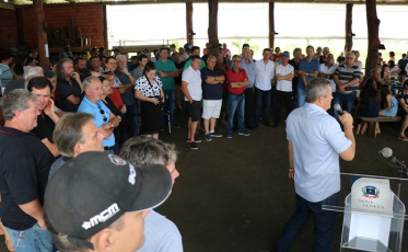 Pavimentação da Linha Reta é inaugurada em Nova Veneza