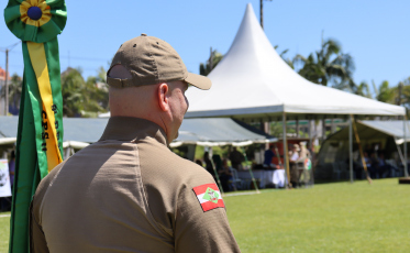 Confira uma galeria de fotos da passagem de comando do 6° CRPM