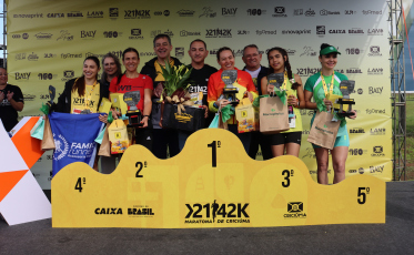 Maratona de Criciúma 2025 reuniu 3 mil atletas e celebra o Centenário da cidade