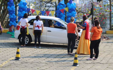 Dia de reencontros na Escola SESI Criciúma   