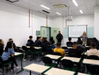 Visita ao laboratório da Unesc ajuda alunos do Ensino Médio a decidir o futuro