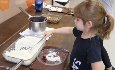 Alimentação saudável o ano todo no Infantil da Satc