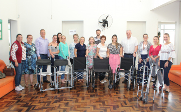 Urussanga: Auras realiza doação de equipamentos à Secretaria de Saúde