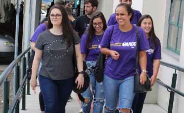 Concluintes da graduação Unesc realizam provas do Enade 2019