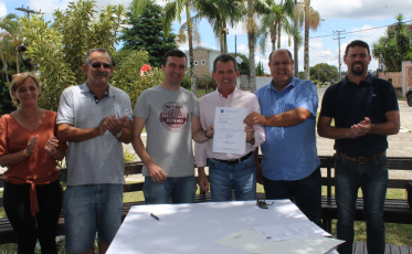 Ordens de serviço para melhorias no Caravaggio são entregues