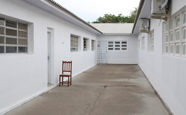 Obras em reta final no Centro de Tratamento Coronavírus no Rio Maina